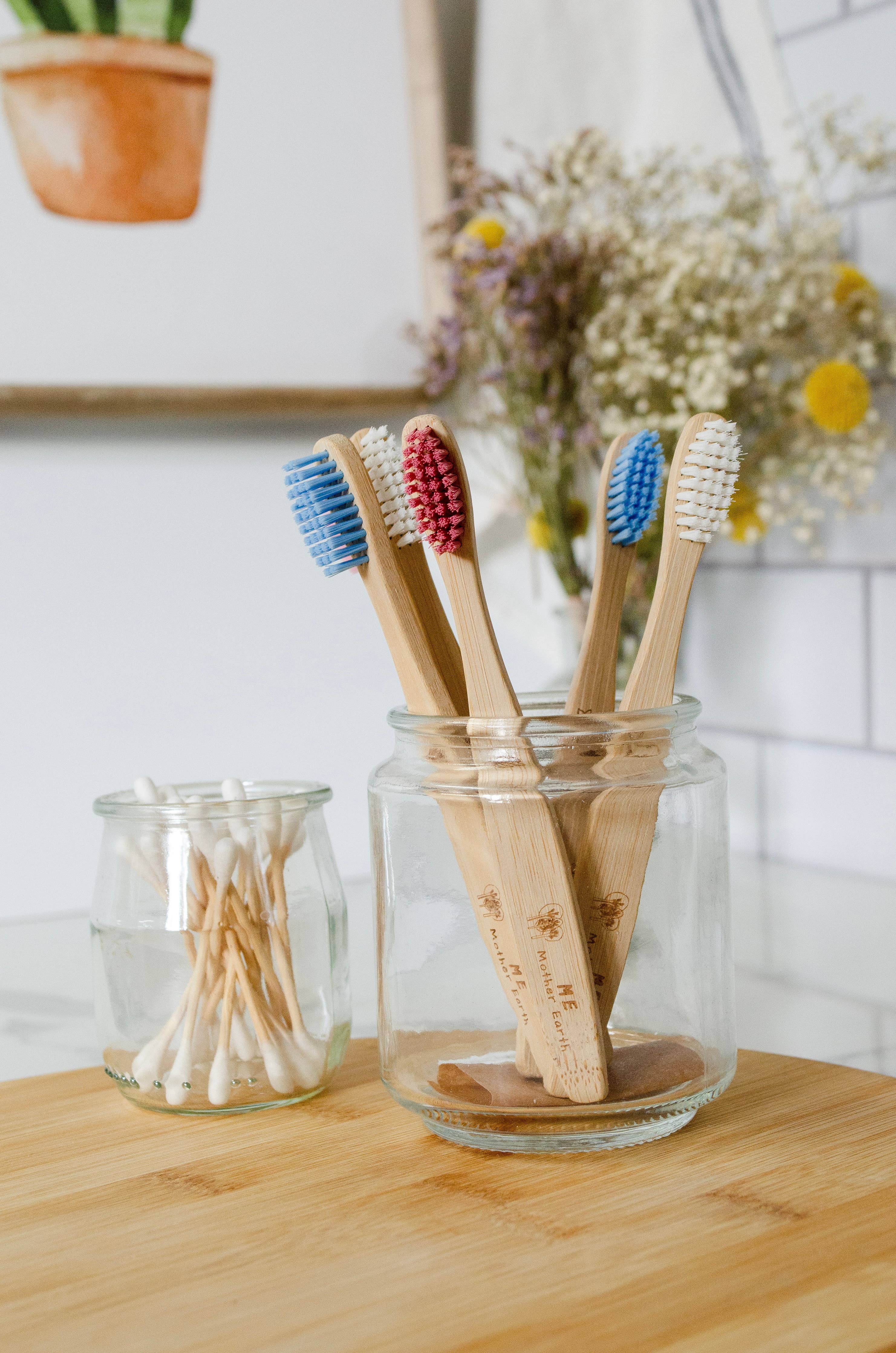 Kids' Bamboo Toothbrush — Set of 2