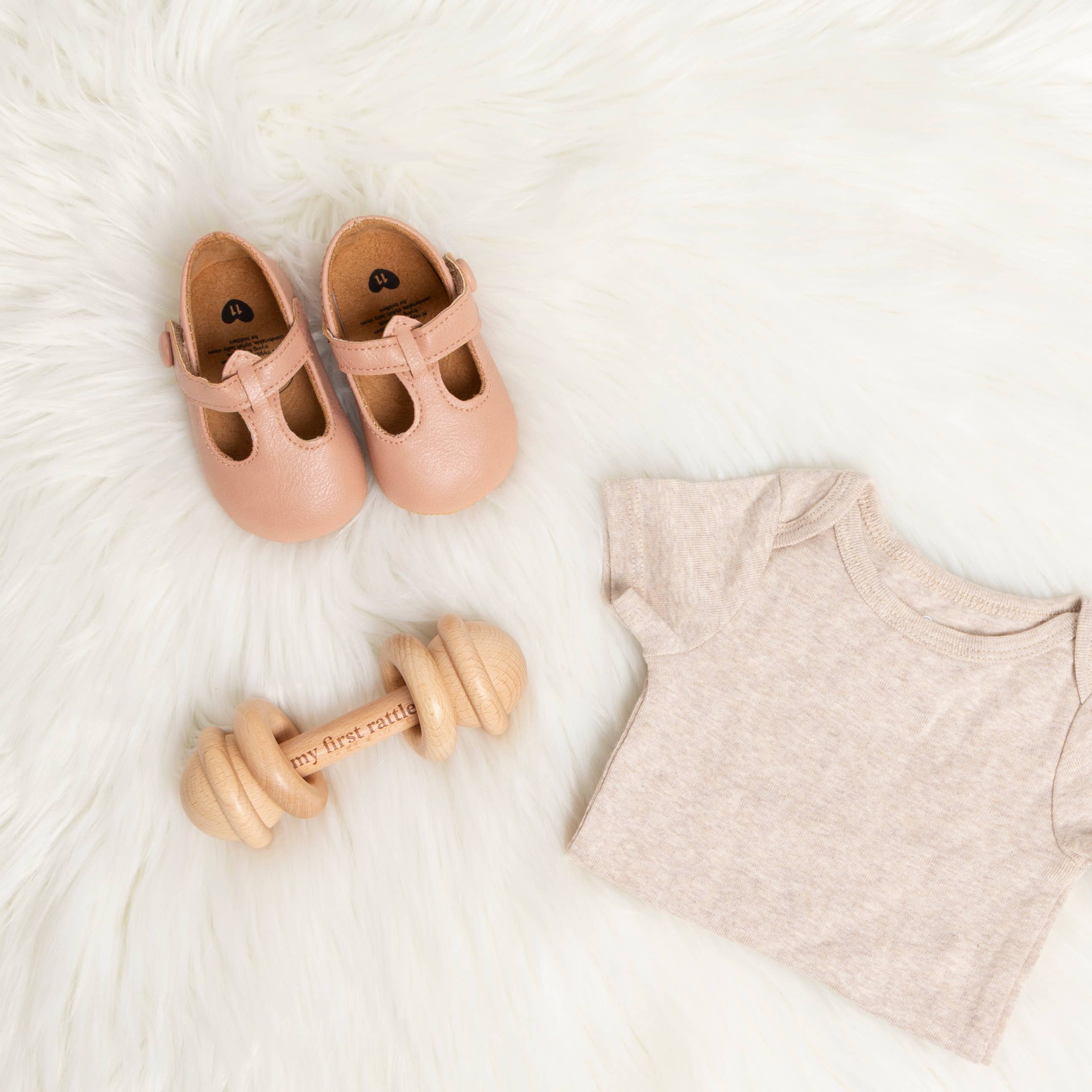 Baby's First Rattle — Wooden