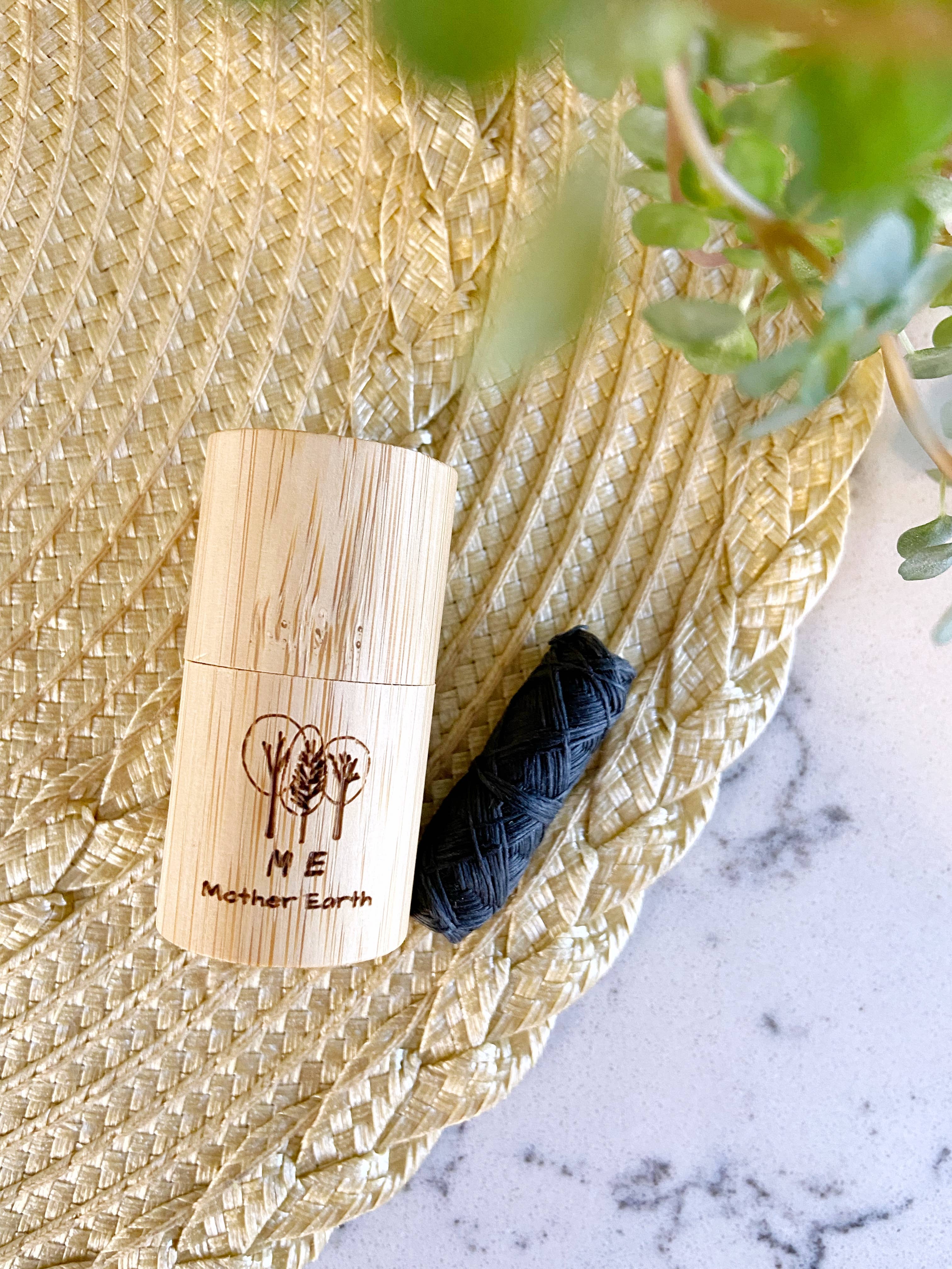 Dental Floss — Bamboo Container