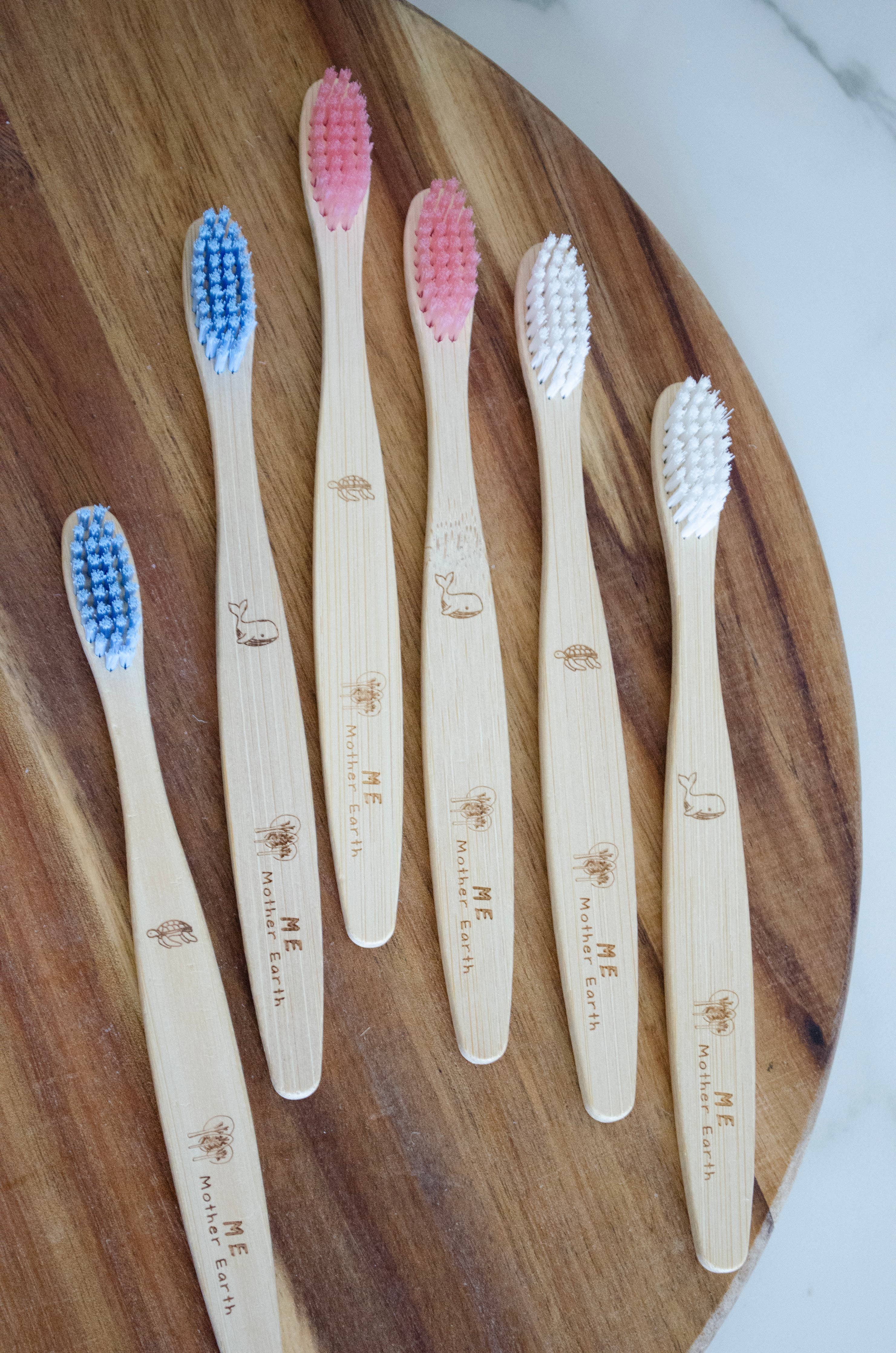 Kids' Bamboo Toothbrush — Set of 2