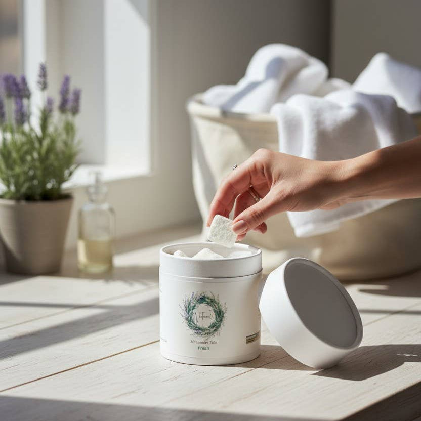 Laundry Tabs — Three-Ingredient, No PVA Film