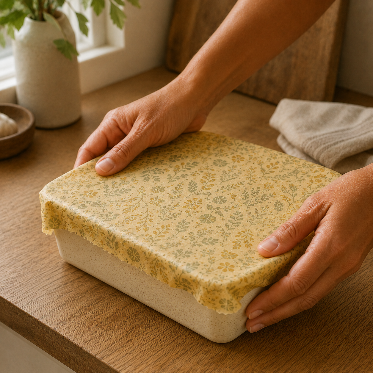 Beeswax Food Wrap — 14 × 40 in Roll