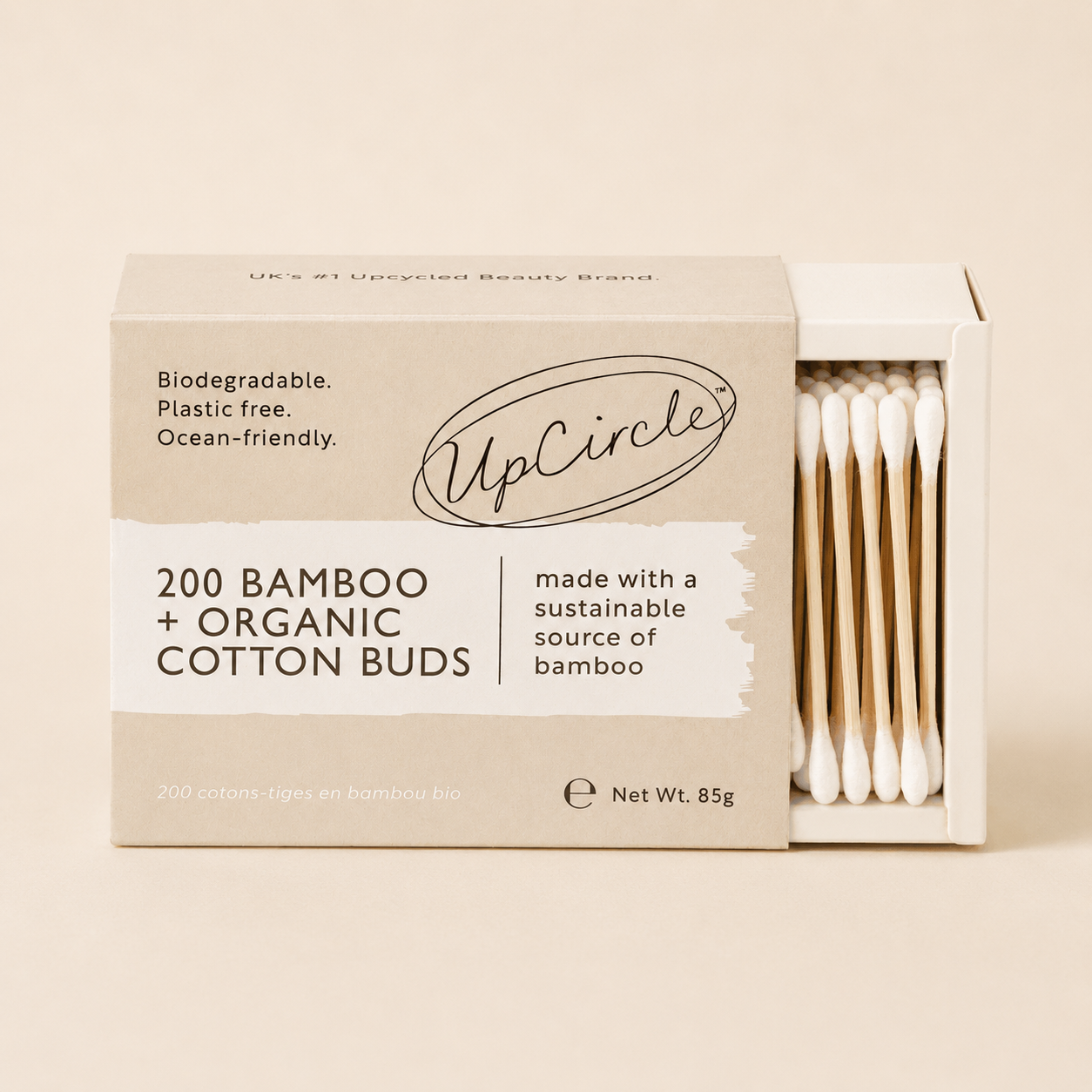 Bamboo Cotton Buds — 200-pack