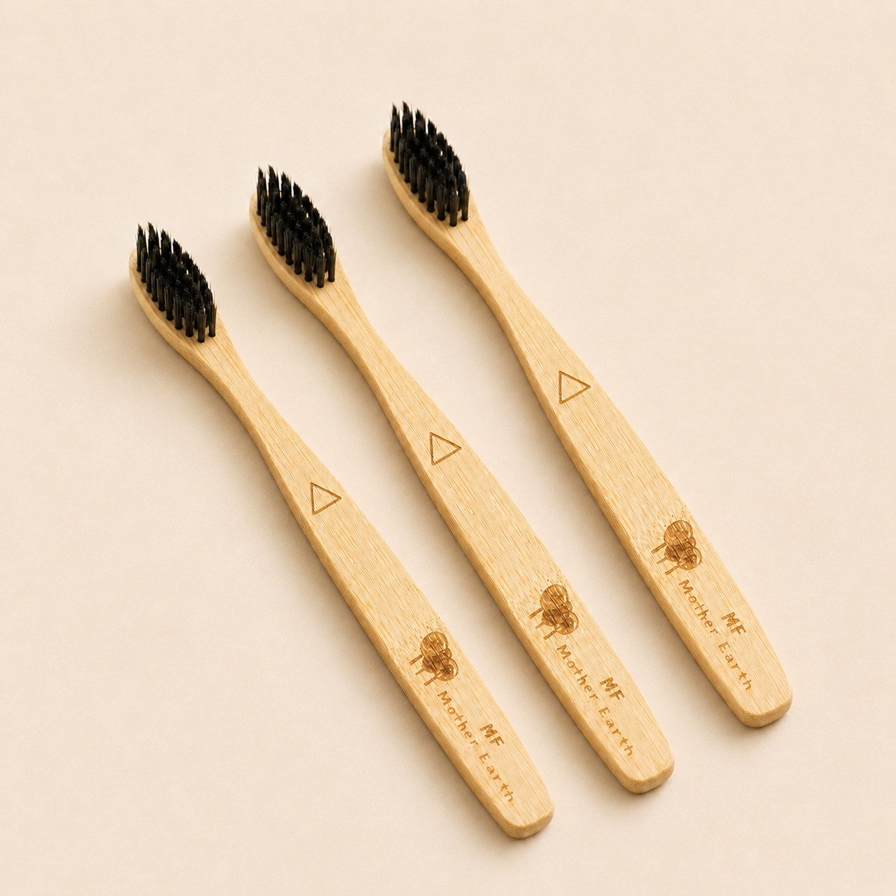 Bamboo Charcoal Toothbrush Set