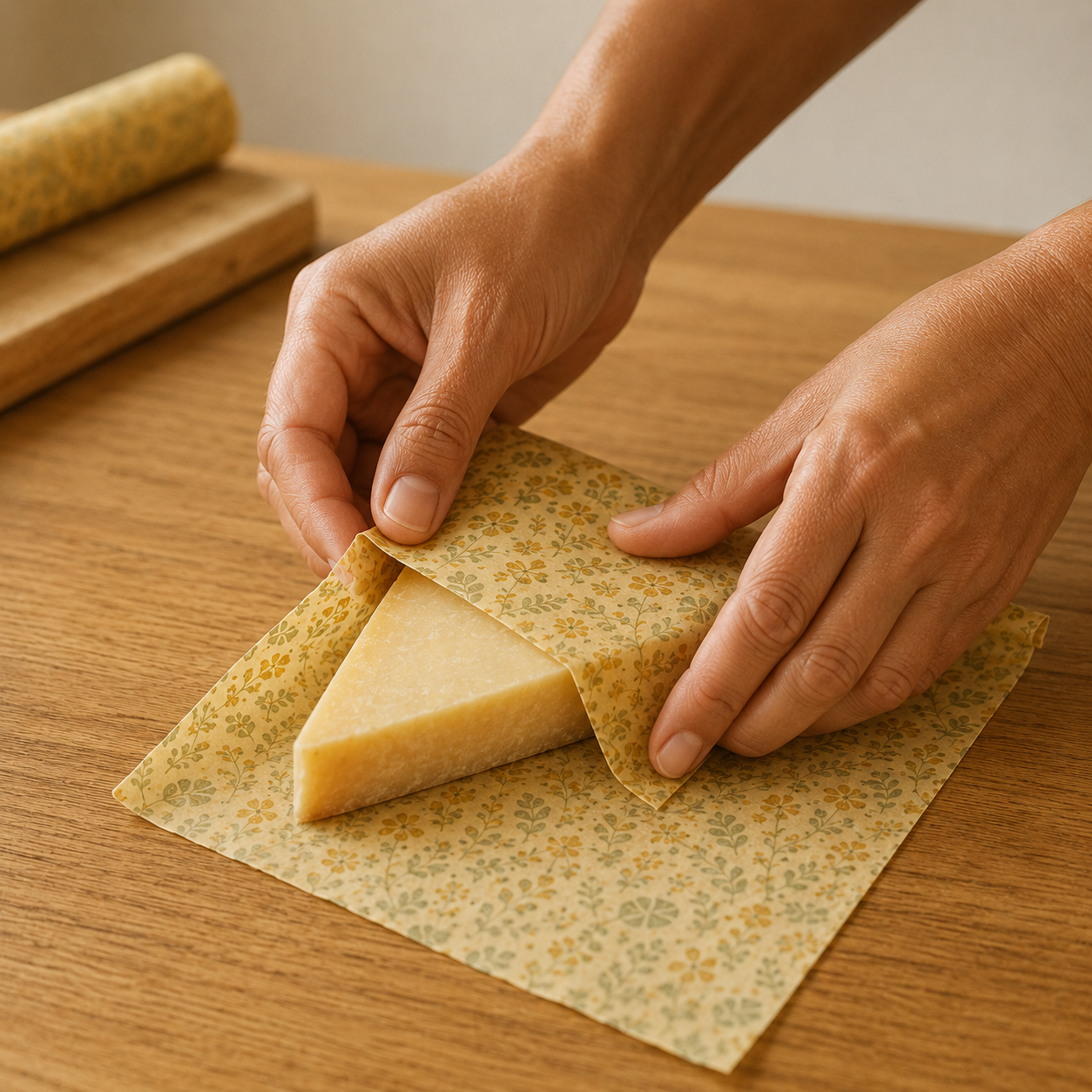 Beeswax Food Wrap — 14 × 40 in Roll