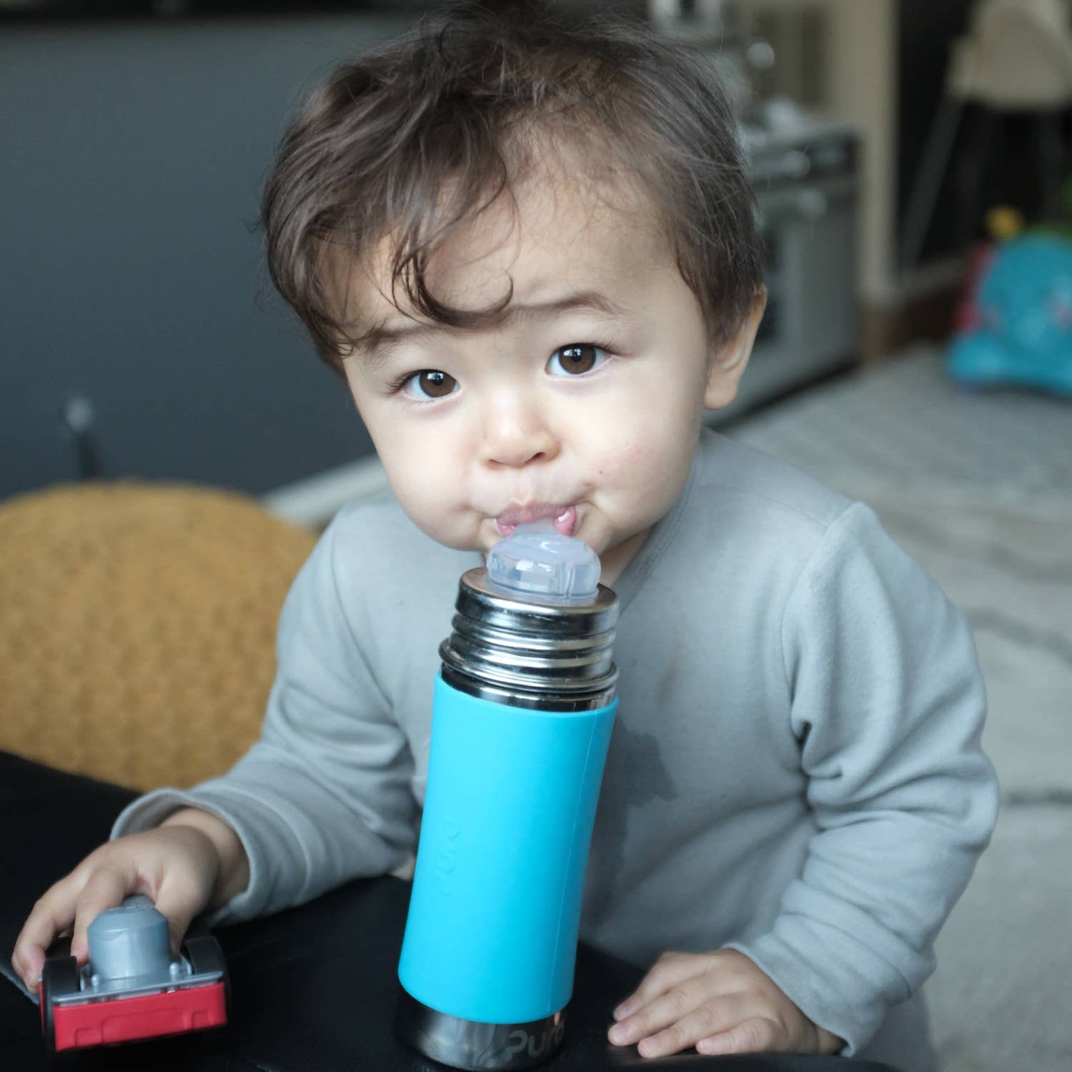 Kiki® 11 oz Straw Bottle