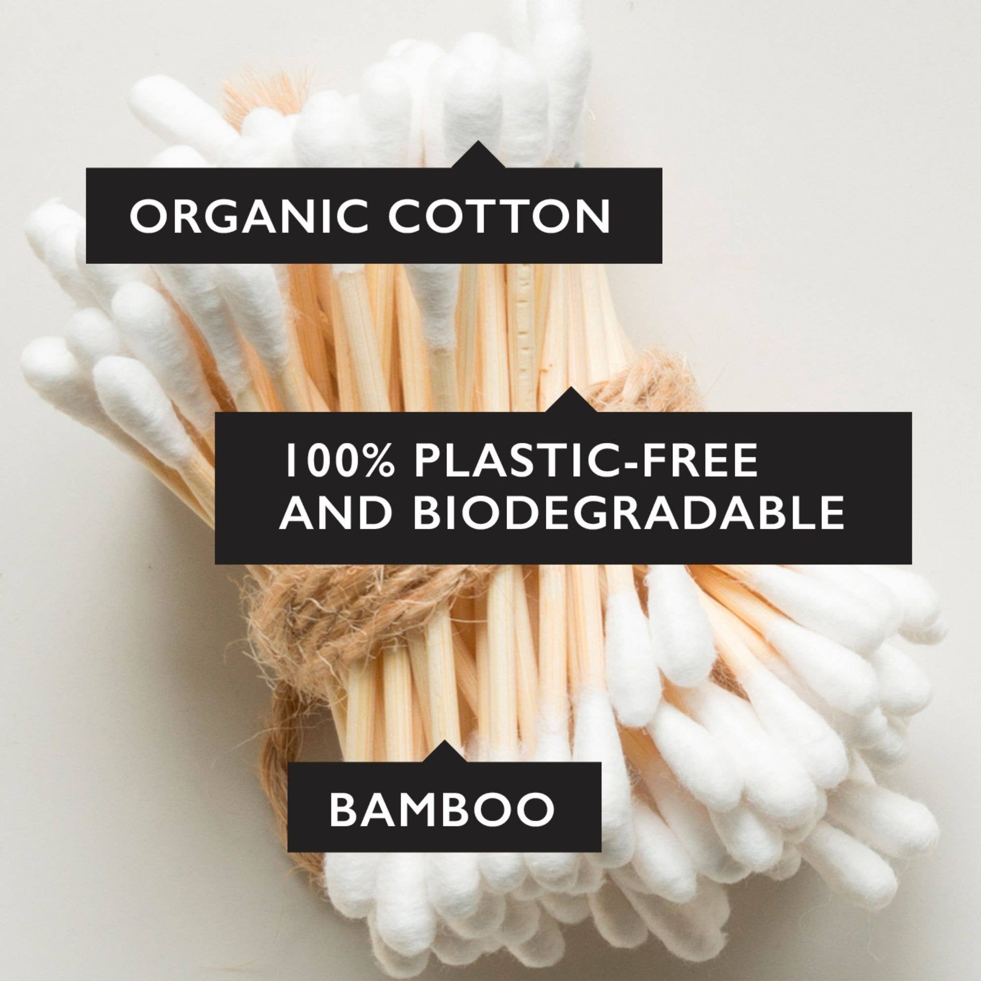Bamboo Cotton Buds — 200-pack
