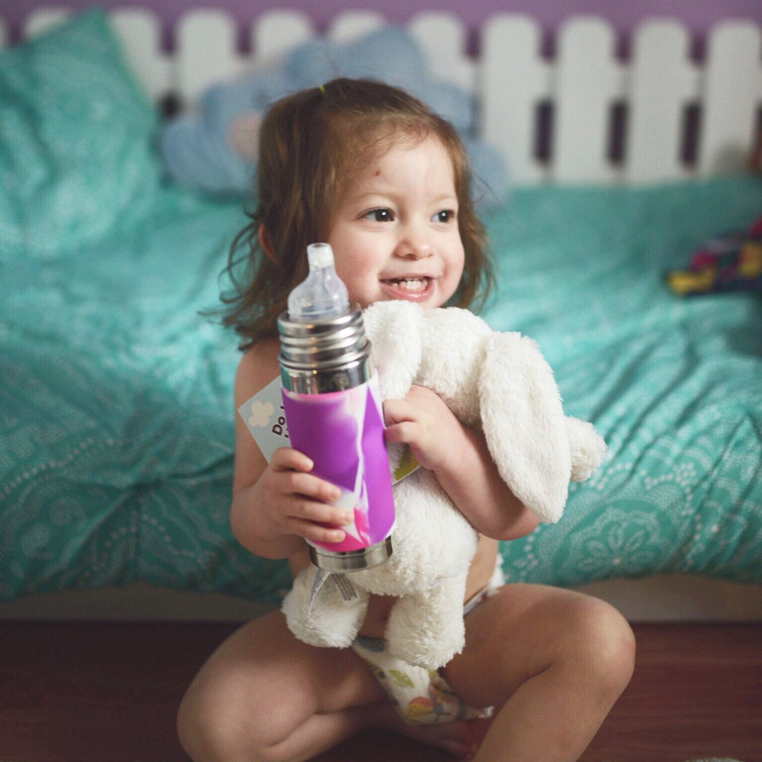 Kiki® 9 oz Insulated Sippy Bottle