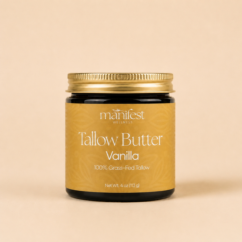 Whipped Vanilla Tallow Butter for Hydration