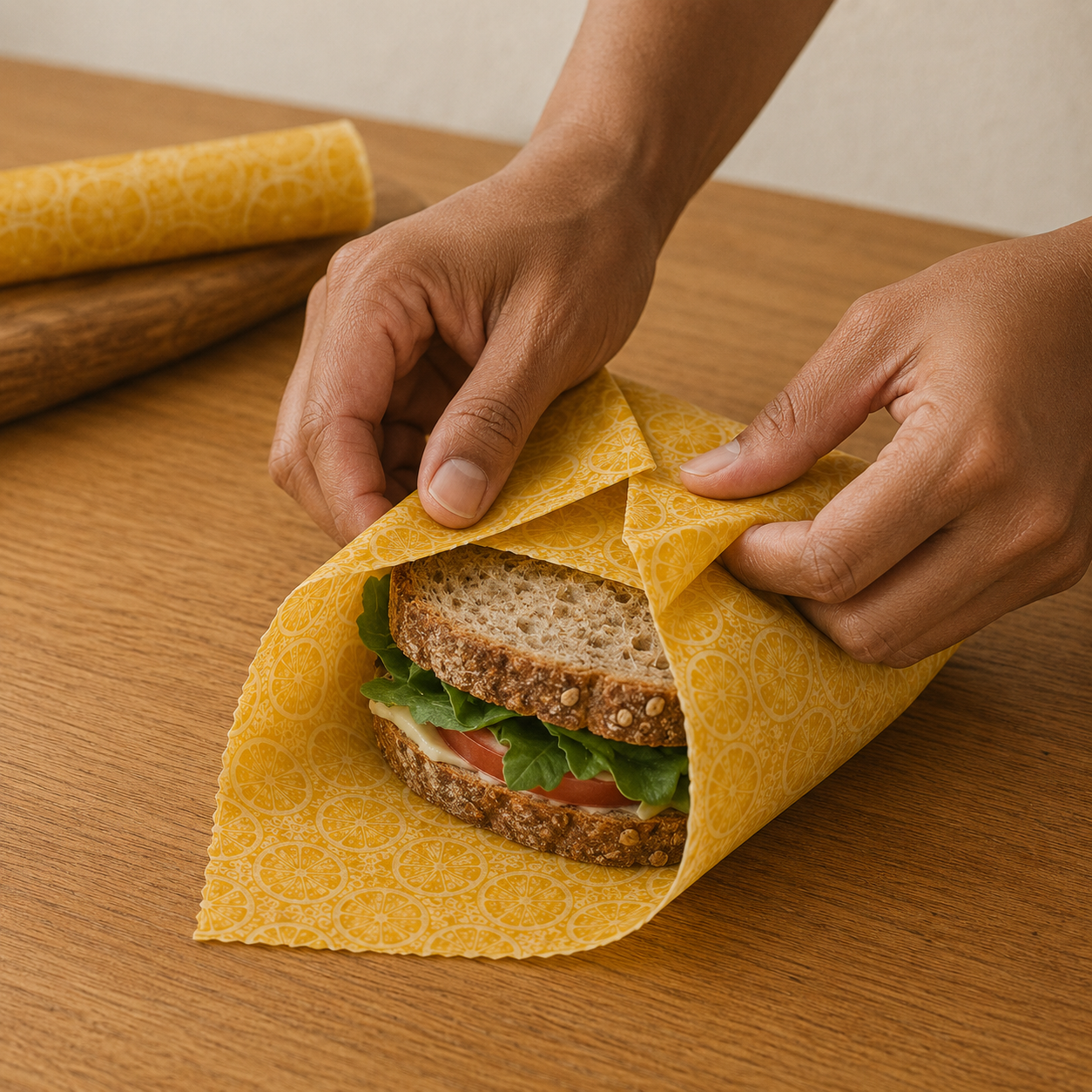 Beeswax Food Wrap — 14 × 40 in Roll