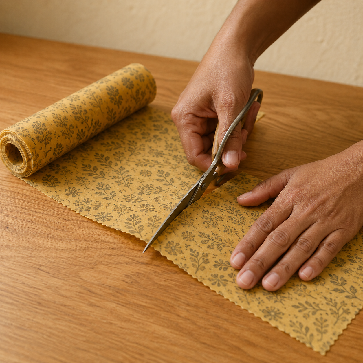 Beeswax Food Wrap — 14 × 40 in Roll
