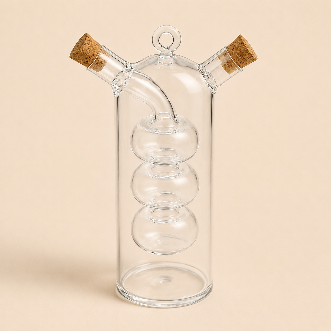Dual-Chamber Oil & Vinegar Cruet